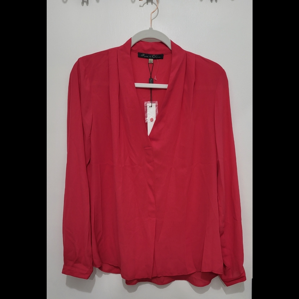 Rose & Olive blouse